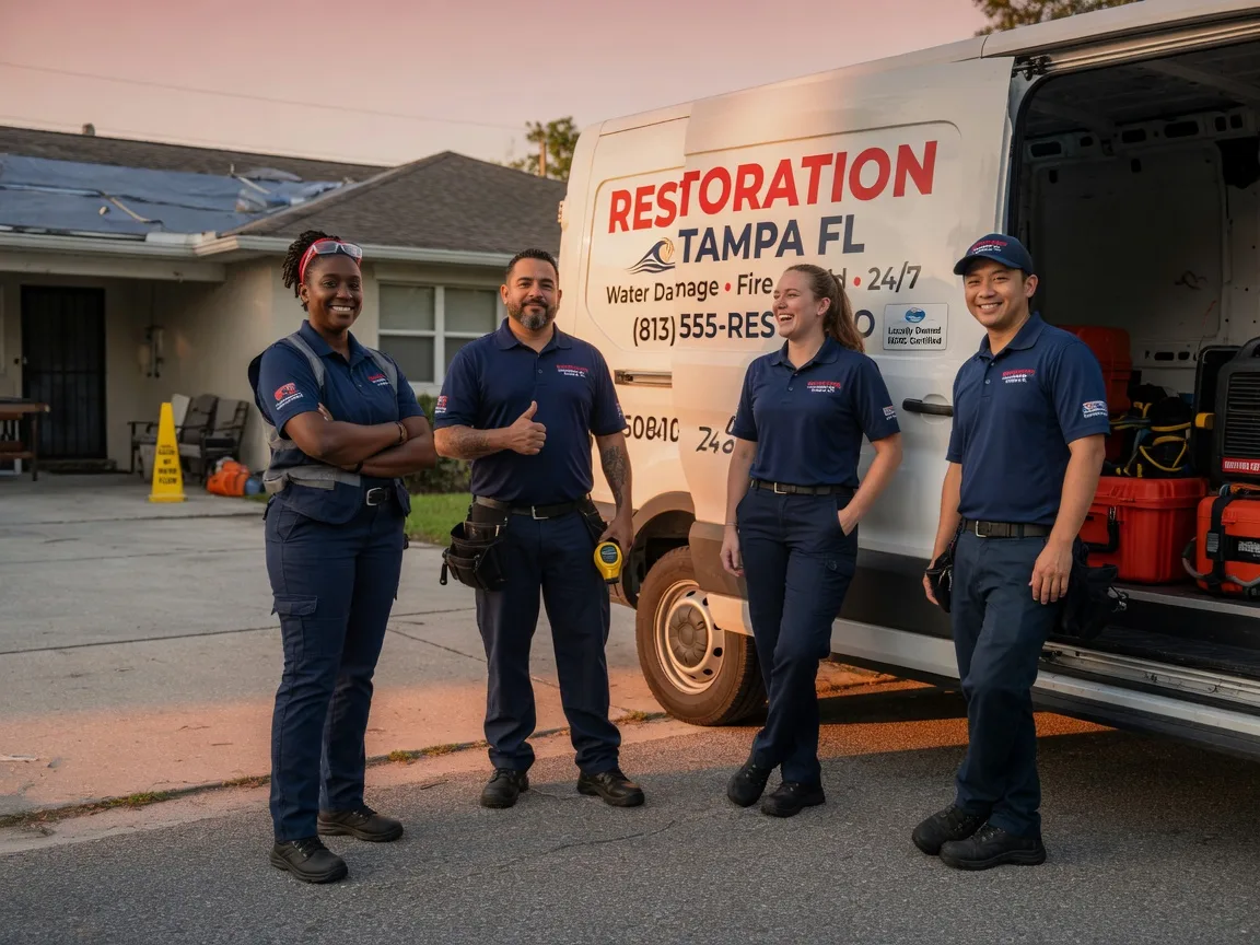 Water Damage Restoration company in Apex, NC